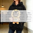 thumbnail image 5 of Mifsaly Women Pet Carrier Hoodie Lion Pattern Sherpa Fleece Hooded Sweatshirt with Cat Pouch Warm Long Sleeve Fall Winter Pullover for Pets Lovers Black,L, 5 of 5