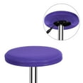 thumbnail image 4 of REGALWOVEN Round Bar Stool Covers, Round Seat Cover, High Stretchy Circle Stool Cover Deep purple, 4 of 6
