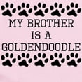 thumbnail image 2 of CafePress - My Brother Is A Goldendoodle Body Suit - Baby Light Bodysuit, Size Newborn - 24 Months, 2 of 4