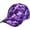 Purple Cute Butterfly Print, variant on Black and Gold Background Print Sport Hat,Washed Baseball Cap Adjustable Low Profile Classic Dad Hat for Men Women
