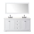 thumbnail image 5 of Wyndham Collection WCV232372DWHGTUS3M70 Avery 72" Free Standing Double Basin Vanity Set -, 5 of 7