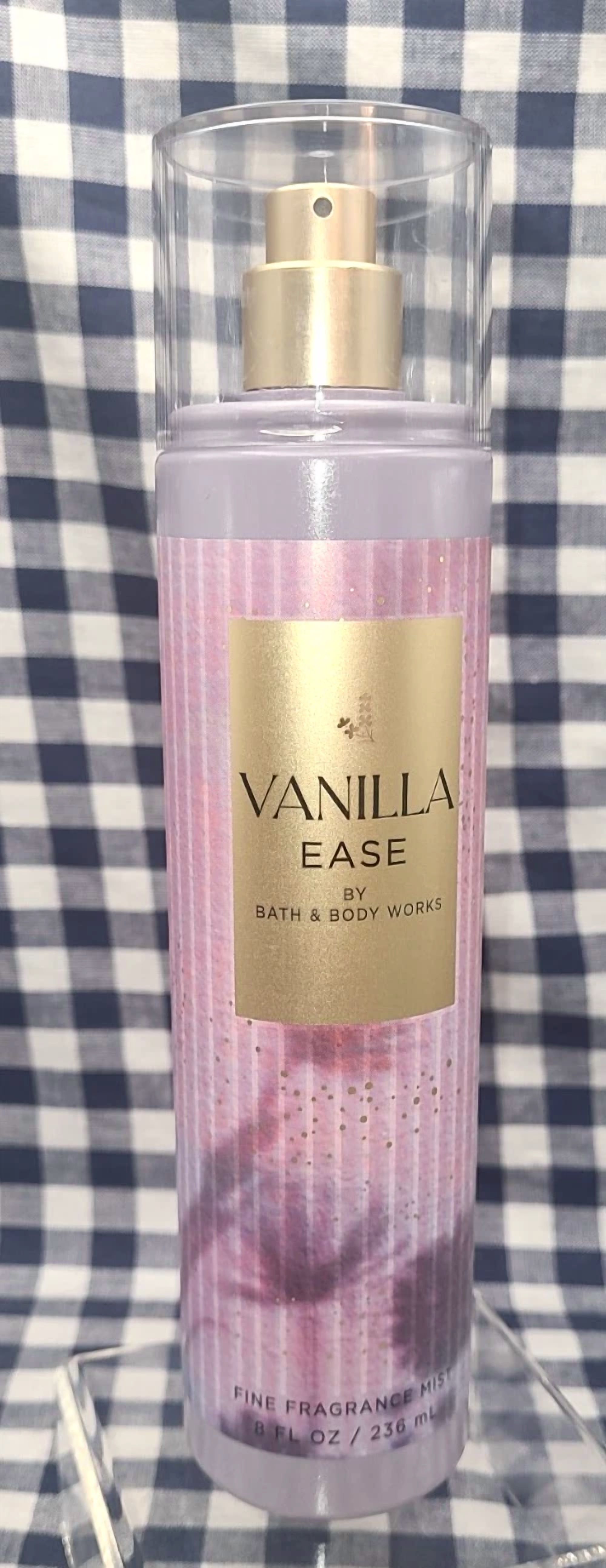Bath & Body Works VANILLA EASE Fine Fragrance Mist 8oz NEW