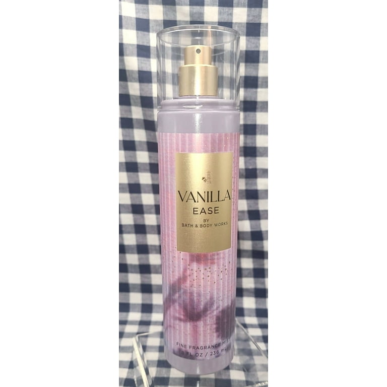 Bath & Body Works VANILLA EASE Fine Fragrance Mist 8oz NEW