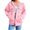 C-RD297, variant on DHFJKG Plus Size Hooded Jacket For Women Solid Color Zip Up Casual Outerwear With Pockets And Drawstring Warm Sportswear Long Sleeve Streetwear Leisure Coats