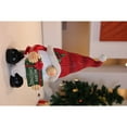 thumbnail image 4 of Hi-Line Gift Ltd 85187-G Merry Christmas Santa with LED Lights Lighted Christmas Decor Battery Operated Indoor Use Only, 4 of 5