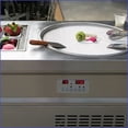 thumbnail image 2 of Kolice machine Commerciale pour Rouleaux de Crème Glacée Frite ETL, machine à Crème Glacée Roulée - Plat Rond Simple de 22 Pouces + 6 Seaux Réfrigérés, Décongélation Automatique, Contrôle Intelligent de la Température par IA, Pare-Éternuement Entièrement transparent, 2 of 8