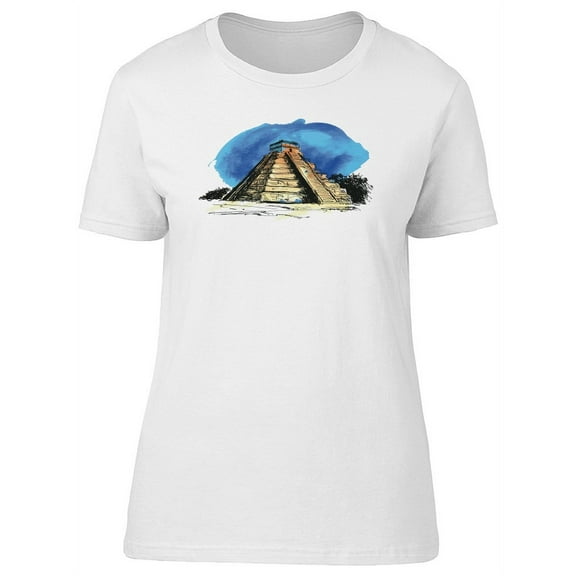 Kukulcan Chichen Itza Mexico T-Shirt Women -Image by Shutterstock, Female Medium