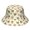 Boston Terrier and Rose Yellow Pattern, variant on Poodle and Dog Paw Print Bucket Hat, Outdoor Sun Hat with Wide Brim & Breathable Fabric, Polyester Twill Gifts for Birthday Christmas Thanksgiving