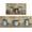 Coffee, variant on Farmhouse Kitchen Rug Sets of 2 Piece Non Slip Kitchen Rugs and Mats Washable Kitchen Mats for Kitchen Floor Mat Carpet Runner Rugs for Hallway Laundry Decor 17”x30“ 17'''' X 47''''