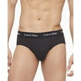 thumbnail image 2 of Calvin Klein Men's 3 Pack Stretch Cotton Briefs Black Size X-Large, 2 of 3