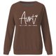 thumbnail image 1 of Gibobby Sudaderas para Mujer Sudaderas Camisa de Cuello Redondo Sólido de Manga Larga para Mujeres(WH1,M), 1 of 3