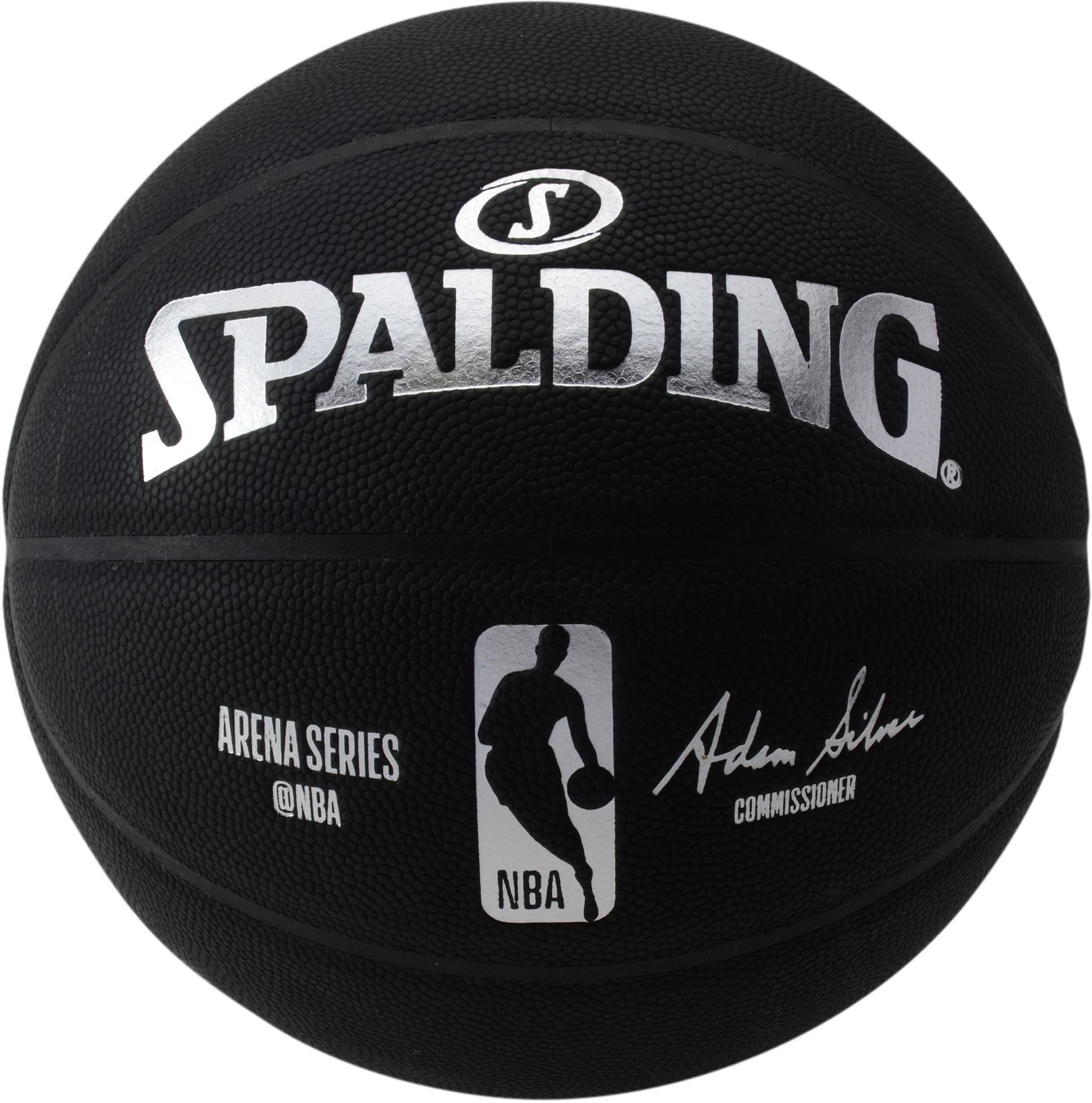 Spalding Unsigned Black NBA Replica Arena Series Basketball - Walmart ...