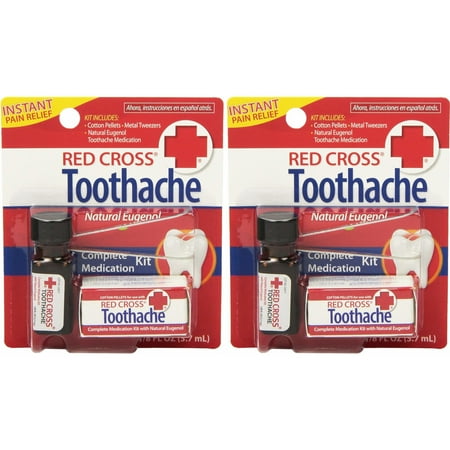 Red cross toothache kit Red cross toothache kit