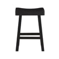 thumbnail image 3 of Lexicon Caspian 4-Piece Pack Wood Counter Height Set in Black, 3 of 6