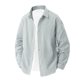 thumbnail image 2 of pstuiky camisetas de manga larga para hombre, Camisa informal de manga larga con solapa y botones a rayas para hombre. tops de invierno para hombre xxxl, 2 of 4