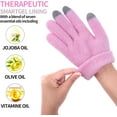 thumbnail image 4 of SPA Gloves for Dry Hands Overnight Moisturizing Gloves with Good Lining, Touch Screen Moisturizing Gloves for Women & Men Reusable Cotton Gloves for Sleeping, 4 of 14