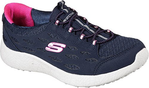 Skechers Women's Burst On Beat Bungee Lace Shoe,Navy/Hot Pink,US 7.5 M Skechers Women's Burst On Beat Bungee Lace Shoe,Navy/Hot Pink,US 7.5 M
