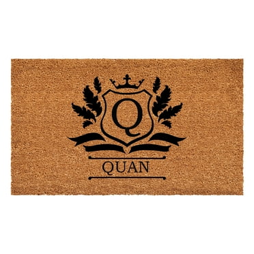 Imperial Doormat, 24" x 36" (Letter Q)