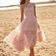thumbnail image 2 of Vestido sin mangas con parte superior de tubo de cintura delgada de color sólido informal sexy elegante de moda para mujer Pompotops ghjkhdj1161, 2 of 5