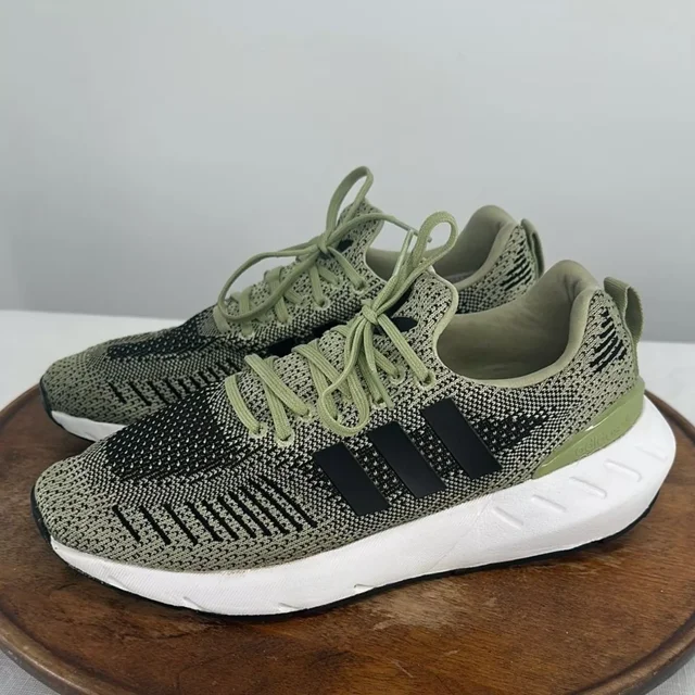 Ad-id-as Shoes Mens 8 Swift Run 22 Running Casual Athletic Green Lace Up