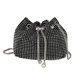 thumbnail image 4 of Bolso de hombro elegante jinwen cruzado con cordón para fiesta primavera viaje Plata, 4 of 8