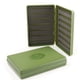 thumbnail image 4 of Caja de pesca con mosca de plástico de doble cara, organizador portátil, equipo de pesca. Verde, 4 of 8