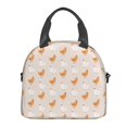 thumbnail image 2 of Goofa Funny Chicken Pattern Lunch Bag ,Insulated Lunch Box, Small Leakproof Cooler Food Lunch Containers Reusable High Capacity Lunch Tote Bags, 2 of 8