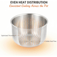 thumbnail image 3 of 5L 316 Stainless Steel Inner Pot Compatible with Zojirushi NS-TSC18 Rice Cooker, Replacement Bowl Fits B363/B367, Thickened One-Piece Design for Even Heating & Longer Warmth, 3 of 9