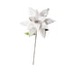 thumbnail image 1 of Adorno navideño de flores artificiales para centro de mesa, para ventana, porche, estilo rústico. blanco, 1 of 4