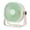 Green, variant on Desktop Fan, Small Desk Fan for Home, USB Desktop Fan with 3-Speed Wall-Mounted Mini Electric Fan, 360° Adjustable Airflow, Small Quiet Portable Fan for Office Dormitory Home, Type-C Powered