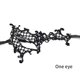 thumbnail image 1 of 1PC Máscara De Encaje De Halloween Sexy Disfraz De Fiesta De Baile Mascarada Unisex Nightclub Ojos, 1 of 4