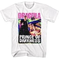 thumbnail image 1 of Hammer Horror Bright Dracula P.O.D. Affiche T-Shirt Adulte Blanc, 1 of 2
