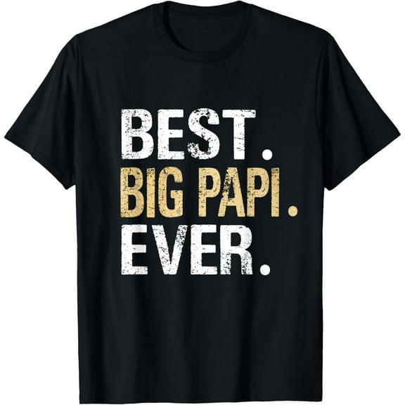 Best Big Papi Ever Special Grandpa T-Shirt