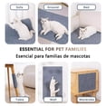 thumbnail image 4 of Rascador para gatos, suministros multifuncionales para gatos, afilador de garras autoadhesivo, poste rascador recortable, torre de árbol para gatos, accesorios de juguete, 4 of 5