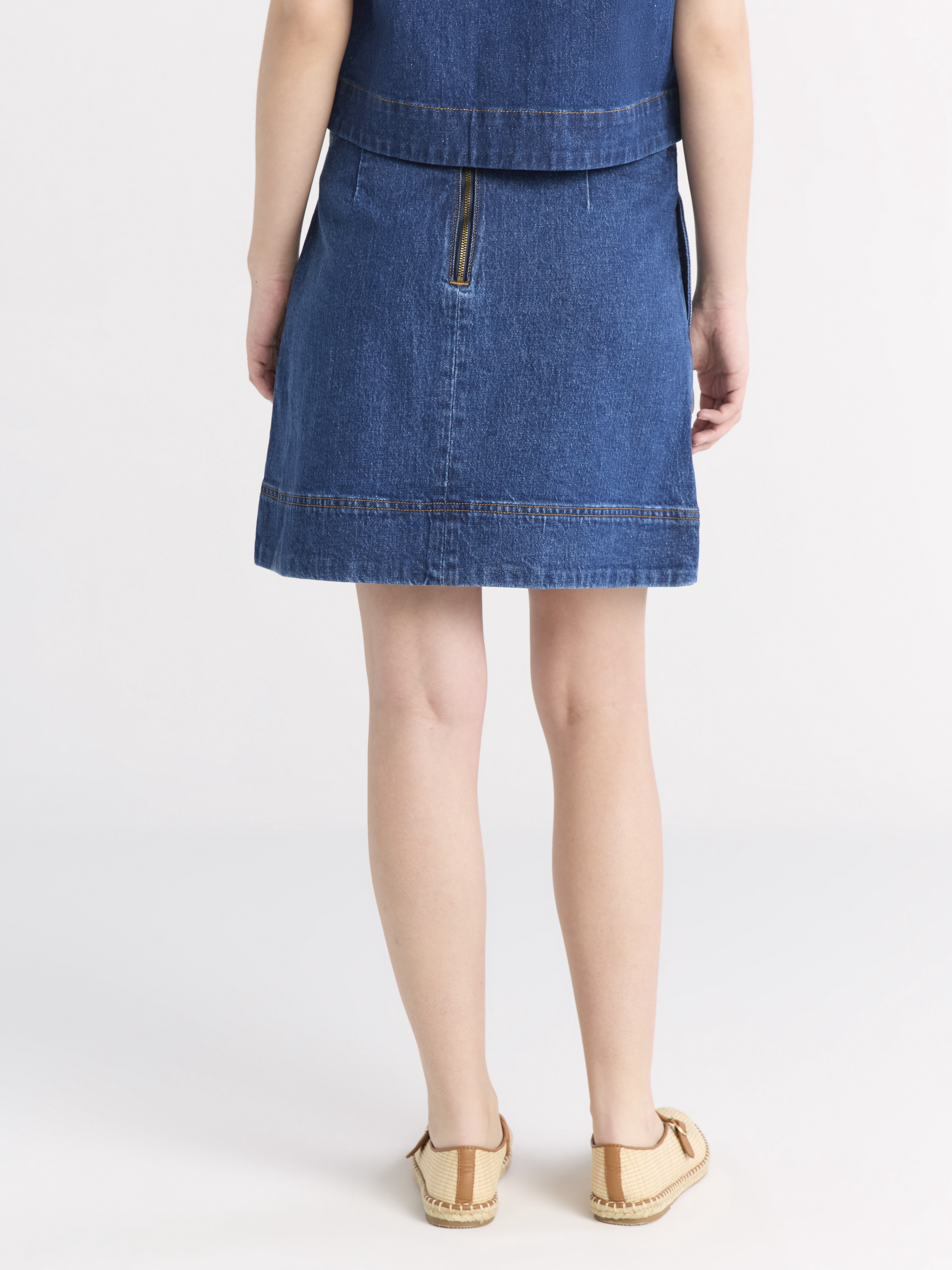 Free Assembly Women's Asymmetrical Mini Skirt, Sizes 0-18