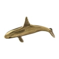 thumbnail image 3 of Escultura de delfín de latón, decoración del hogar, regalo de cumpleaños, artesanías creativas, figura de animal marino de cobre, mini para cafetería,, 3 of 8