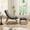 Light Grey, variant on Sailvan Patio Outdoor Lounge Chair with Ottoman,Modern Sling Recliner with Puffy Cushion,Beige Accent Chair for Sunroom Light Green