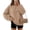 CamelB&13^0710Q, variant on Garbnen Crew Neck Sweatshirts for Women Oversized Long Sleeves Shirts for Women Casual Fall Winter Soft Trendy Pullover for Women Orange S