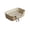 White, variant on Cat Litter Box, Bunny Litter Box with Shovel, Square Small Animal Toilet Potty Pan for Rabbit Guinea Pig Ferret Hamster Chinchilla