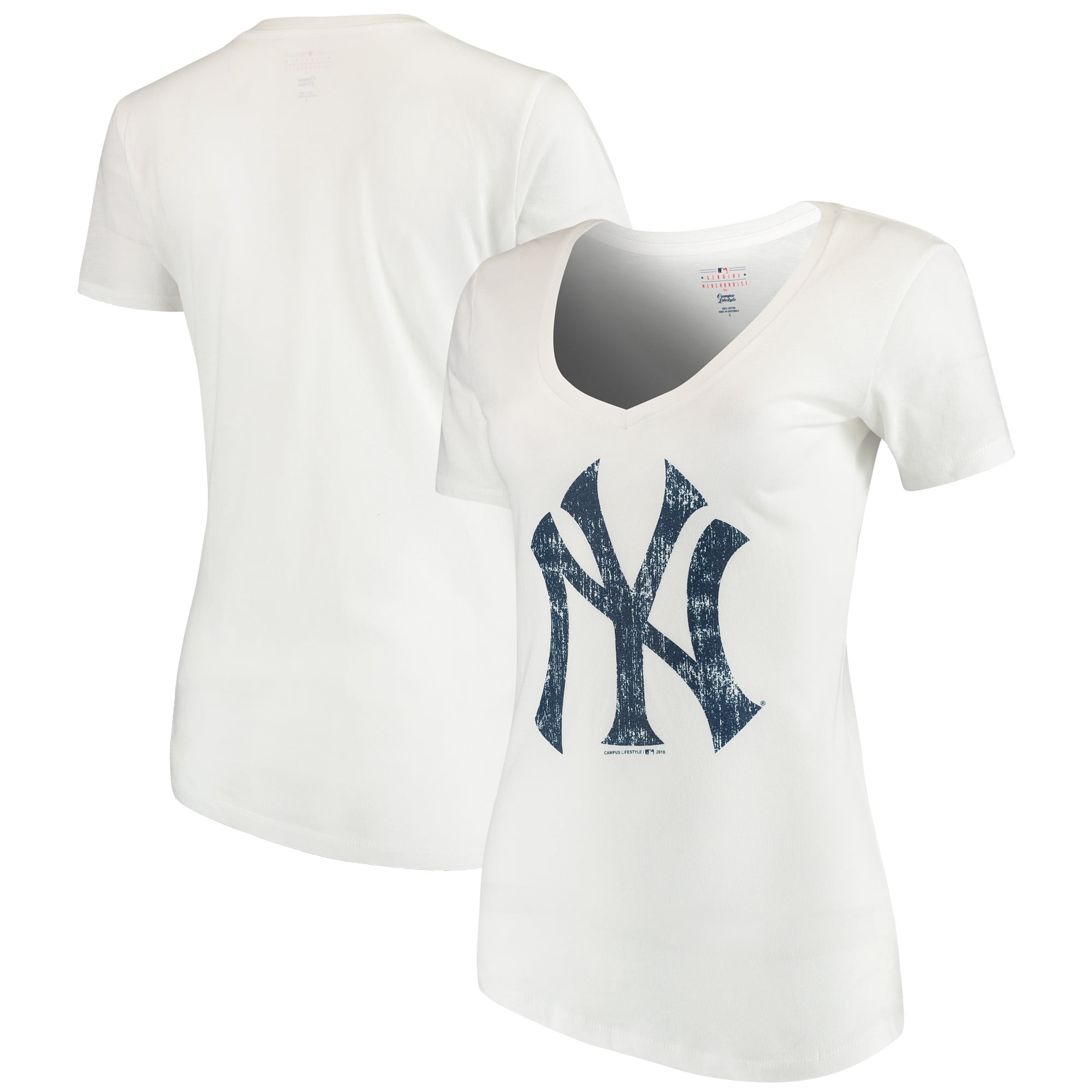 yankees v neck t shirts