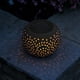 thumbnail image 4 of Lámpara solar de mesa para exteriores, LED amarillo cálido, decorativa para jardín patio - Negro, 4 of 9
