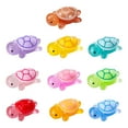 thumbnail image 5 of sunsanly 10/30Pcs Colorful Mini Turtle Figurine Glow-in-the-dark Tiny Tortoise Ornament Miniature Animal Statue Desktop Decoration Ornament Party Favors, 5 of 8