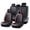 Black and Red Lines, variant on for SUBARU FORESTER 2017 Car Seat Cover, Blue Car Seat Covers, Waterproof Leather 5 Seats Full Set Easy to Clean and Install Suitable for All Seasons, Protect Car Seats