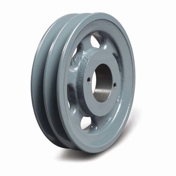 Manufacturer Varies V-Belt Pulley,Detachable,2Groove,6.75"OD 2BK70