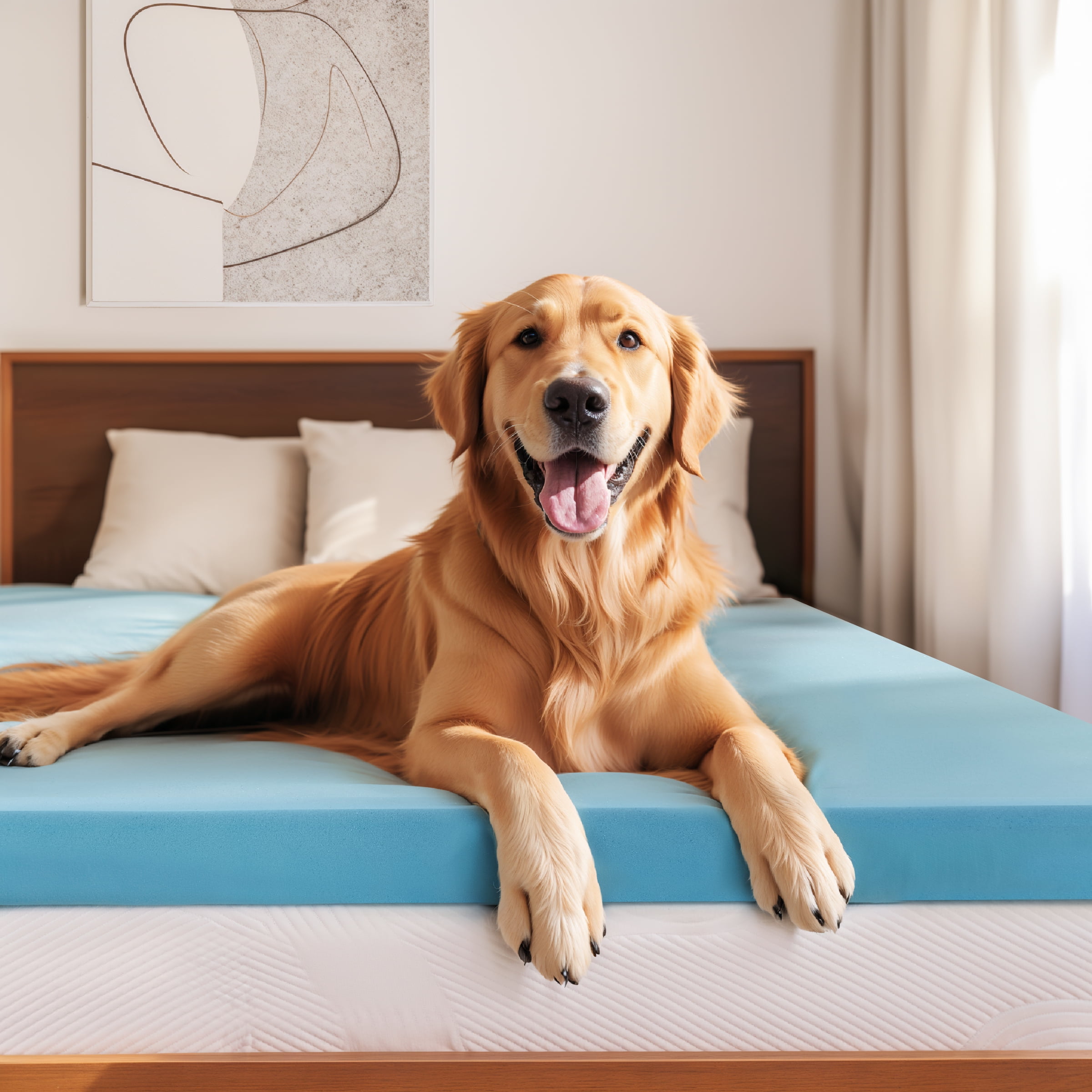 Memory Foam Mattress Topper - Cooling Gel Infused 2, 3, or 4 Inch Thick Foam Topper, Pressure Relief, CertiPUR-US Certified（2 Inch, Twin)