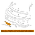 thumbnail image 3 of For 95-01 7-Series Front License Plate Holder Bracket Assy BM1068102 51118150488, 3 of 5
