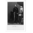 thumbnail image 2 of Historic Framed Print, [William Tecumseh Sherman, full-length portrait, facing front, right hand holding hat on back of chair], 17-7/8" x 21-7/8", 2 of 9