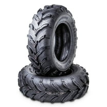 Set 2 ATV Mud Tires 22x7-11 22X7X11 6PR for Honda Recon 250 Suzuki Ozark 250