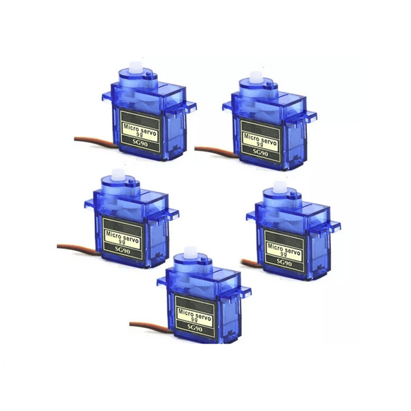 Servomotor Micro Sg90 1.6kg Servo Motor Arduino Pic 5 pzs