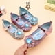 thumbnail image 2 of Zapatos informales de Disney para niñas, nuevos zapatos de primavera para niños, zapatos planos para niñas, zapatos de princesa elsa, zapatos de cuero con lazo, 26-Insole16.5 CM Gao Jinjia LED, 2 of 2